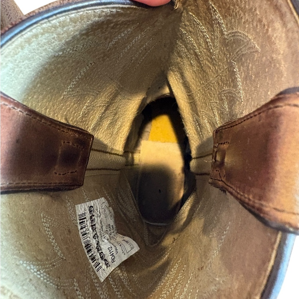 Durango Brown Heeled Boots - Picture 11 of 15